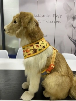 Hanyang Custom Print Pattern Reversible Dog Harness Pet Product