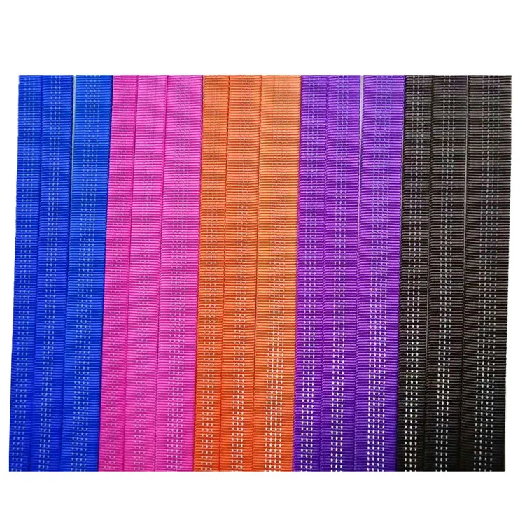 Hot Selling Colorized Nylon / Polyester Webbing for Dog Collars and Leashes