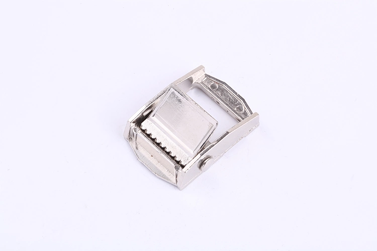 Nickel Plated Small 25mm Cam Buckle for Tie Down Straps