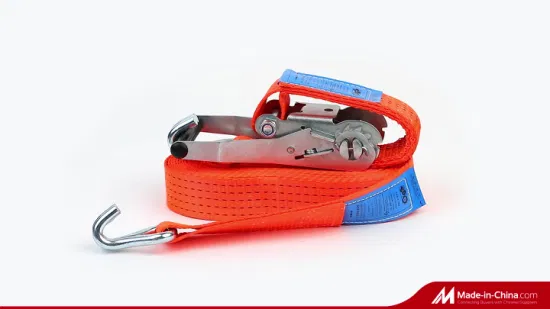 50mm X 1t High Quality Winch Strap with Flat Hook