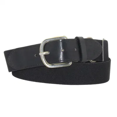 Factory Wholesale OEM Webbing Elastic Adjustable Black Men Belts (38